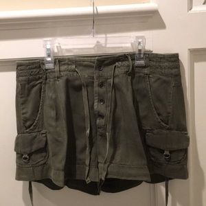 Free people cargo shorts!